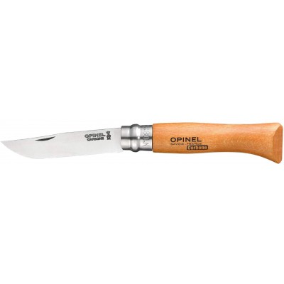 Нож Opinel №8 Carbone (в подарочной упаковке)