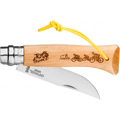 Ніж Opinel №8 VRI Tour de France 2020 Engraved