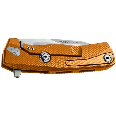 Нож Lionsteel ROK Aluminum Orange