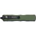 Нож Microtech Dirac DE Black Blade. Цвет: olive green