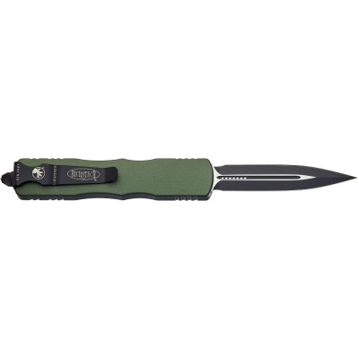 Нож Microtech Dirac DE Black Blade. Цвет: olive green