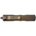 Ніж Microtech DIrac Double Edge Bronze Apocalyptic FS Antique Bronze Signature Series