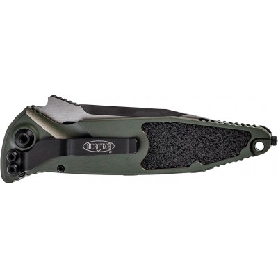 Ніж Microtech Socom Elite Auto Drop Point Black Blade. Ц: od green