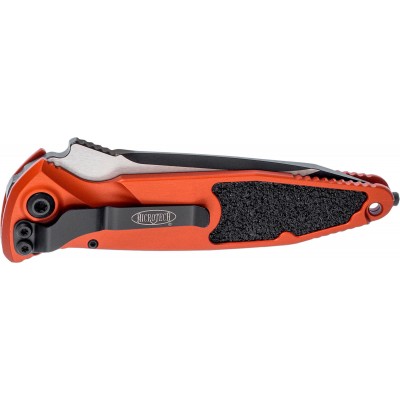 Ніж Microtech Socom Elite Auto Drop Point Black Blade. Ц:orange