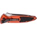 Ніж Microtech Socom Elite Auto Drop Point Black Blade. Ц:orange