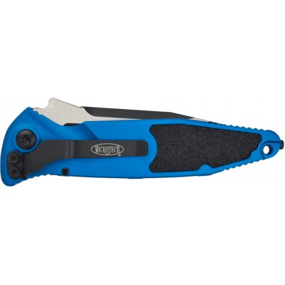 Нож Microtech Socom Elite Auto Drop Point Black Blade. Ц: blue