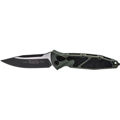 Ніж Microtech Socom Elite Auto Drop Point Black Blade. Ц: od green