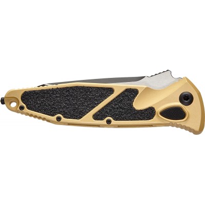 Ніж Microtech Socom Elite Auto Tanto Point. Колір: champagne gold