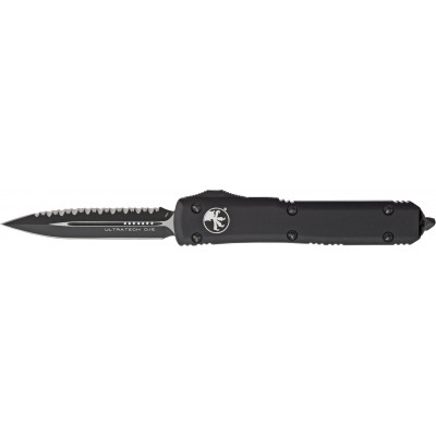 Ніж Microtech Ultratech Double Edge Black Blade Tactical FS серрейтор