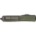 Ніж Microtech Ultratech Double Edge Stonewash. Колір: distressed od green