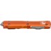 Нож Microtech Ultratech Double Edge Stonewash. Цвет: distressed orange