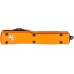 Нож Microtech UTX-70 Tanto Point Black Blade. Ц: orange