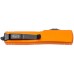 Нож Microtech UTX-70 Tanto Point Black Blade. Ц: orange