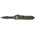 Ніж Microtech UTX-85 Combo Edge Black Blade. Ц: od green