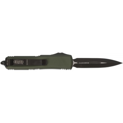 Ніж Microtech UTX-85 Double Edge Black Blade. К:od green