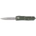 Ніж Microtech UTX-85 Double Edge Stonewash. Ц: od green