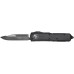 Нож Microtech UTX-85 Drop Point Black Blade Tactical