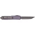 Нож Microtech UTX-85 Tanto Point Stonewash. Цвет: distressed gray