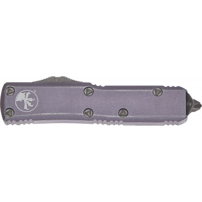 Ніж Microtech UTX-85 Tanto Point Stonewash. Колір: distressed gray