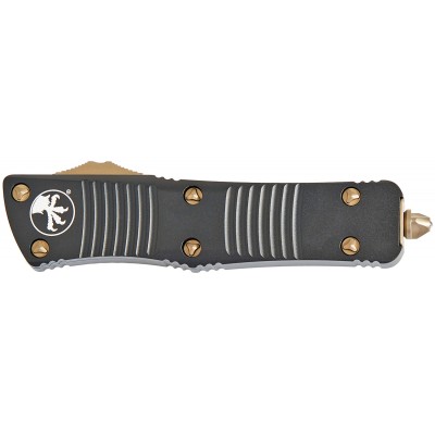 Ніж Microtech Troodon Tanto Point FS Bronze