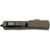 Нож Microtech UTX-70 Tanto Point Black Blade. Ц: od green