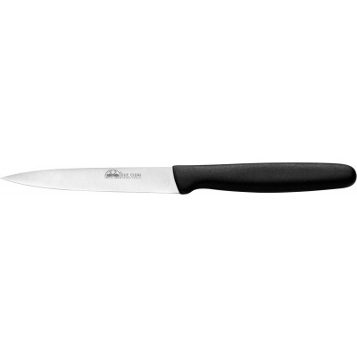 Нож кухонный Due Cigni Utility 110 мм. Цвет - черный