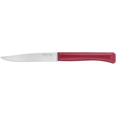 Нож кухонный Opinel Bon Appetit Plus. Цвет - бордовый