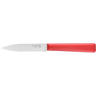 Нож Opinel №313 Serrated. Цвет - красный