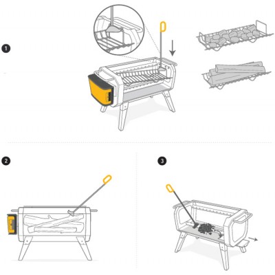 Кочерга Biolite Firepit Poker