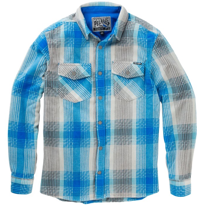 Рубашкa Pelagic Quest Performance Flannel Shirt M ц:blue - Купить за  2750.00грн. в интернет-магазине Optic Market