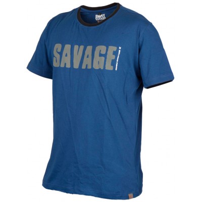 Футболка Savage Gear Simply Savage Tee Blue M