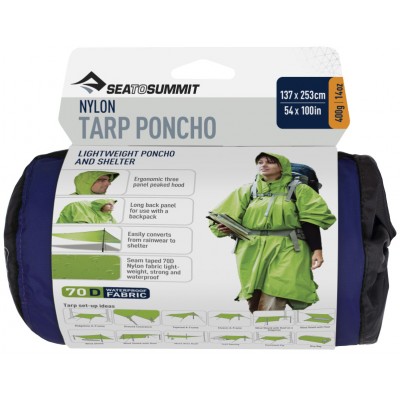 Пончо Sea To Summit Nylon Tarp-Poncho к:blue