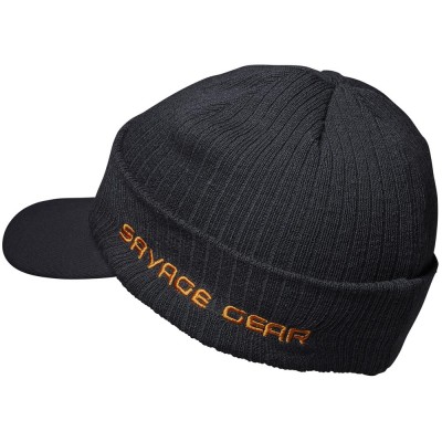 Шапка Savage Gear Peak Beanie One size ц:rock grey