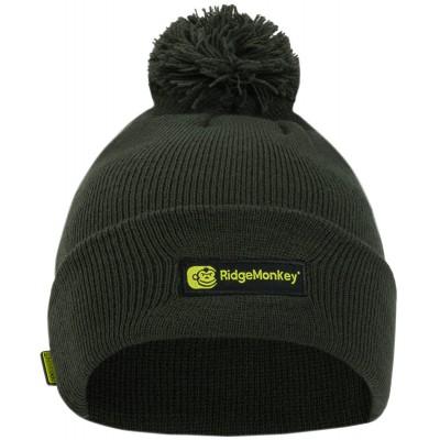 Шапка RidgeMonkey Bobble Beanie Hat к:green