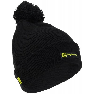 Шапка RidgeMonkey Bobble Beanie Hat к:black