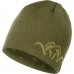 Шапка Blaser Active Outfits Wende Beanie. One size. Оливковый