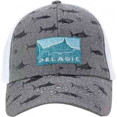Кепка Pelagic Deep Sea Offshore Fishing Hat. Light grey