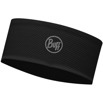 Повязка на голову Buff Reflective Fastwick Headband R-Solid Black