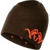 Шапка Blaser Active Outfits Wende Beanie. One size. Коричневый