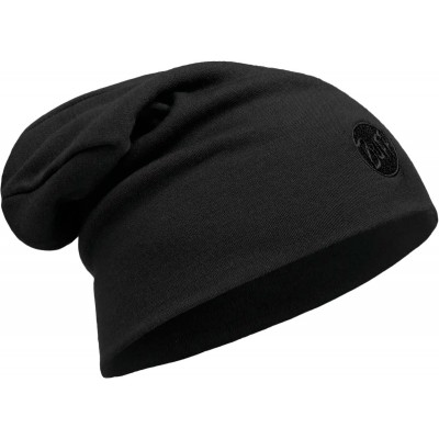 Шапка Buff Merino Heavyweight Beanie Solid black