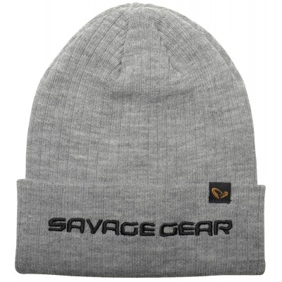 Шапка Savage Gear Fold-Up Beanie One size ц:light grey melange