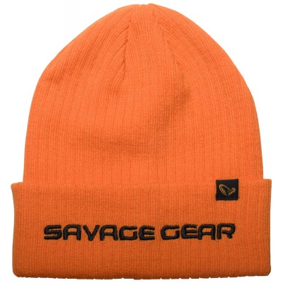 Шапка Savage Gear Fold-Up Beanie One size ц:sun orange