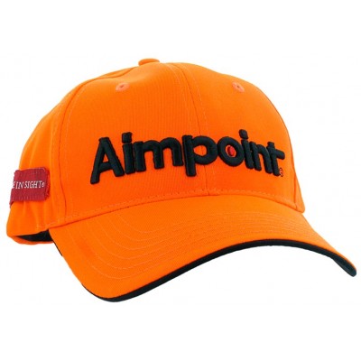 Кепка Aimpoint Orange Big black embroidered logo