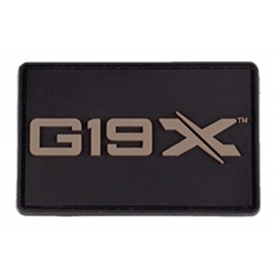 Нашивка Glock G19X прямокутна.