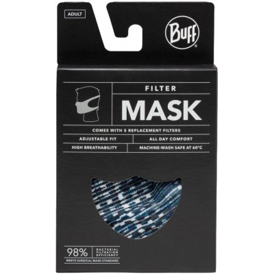 Маска защитная Buff Kids Filter Mask kasai night blue