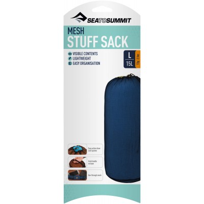 Чохол для одягу Sea To Summit Mesh Stuff Sack L к:green