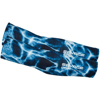 Нарукавники Savage Gear Marine UV Sleeves One size ц:sea blue