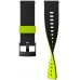 Ремінець Suunto 24 URB3 Silicon Strap M Black/lime