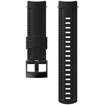 Ремінець Suunto 24 ATH2 Silicone Strap M Black/black