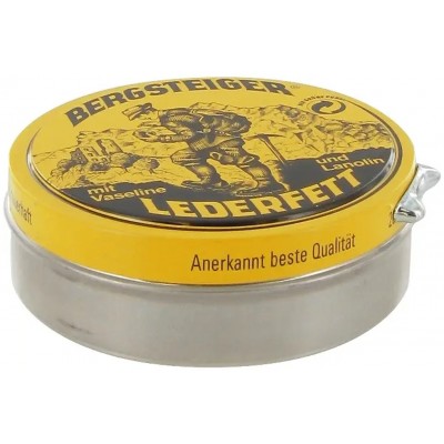 Засіб для просочення взуття HEY-sport Bergsteiger-Leather-Grease Black 100ml